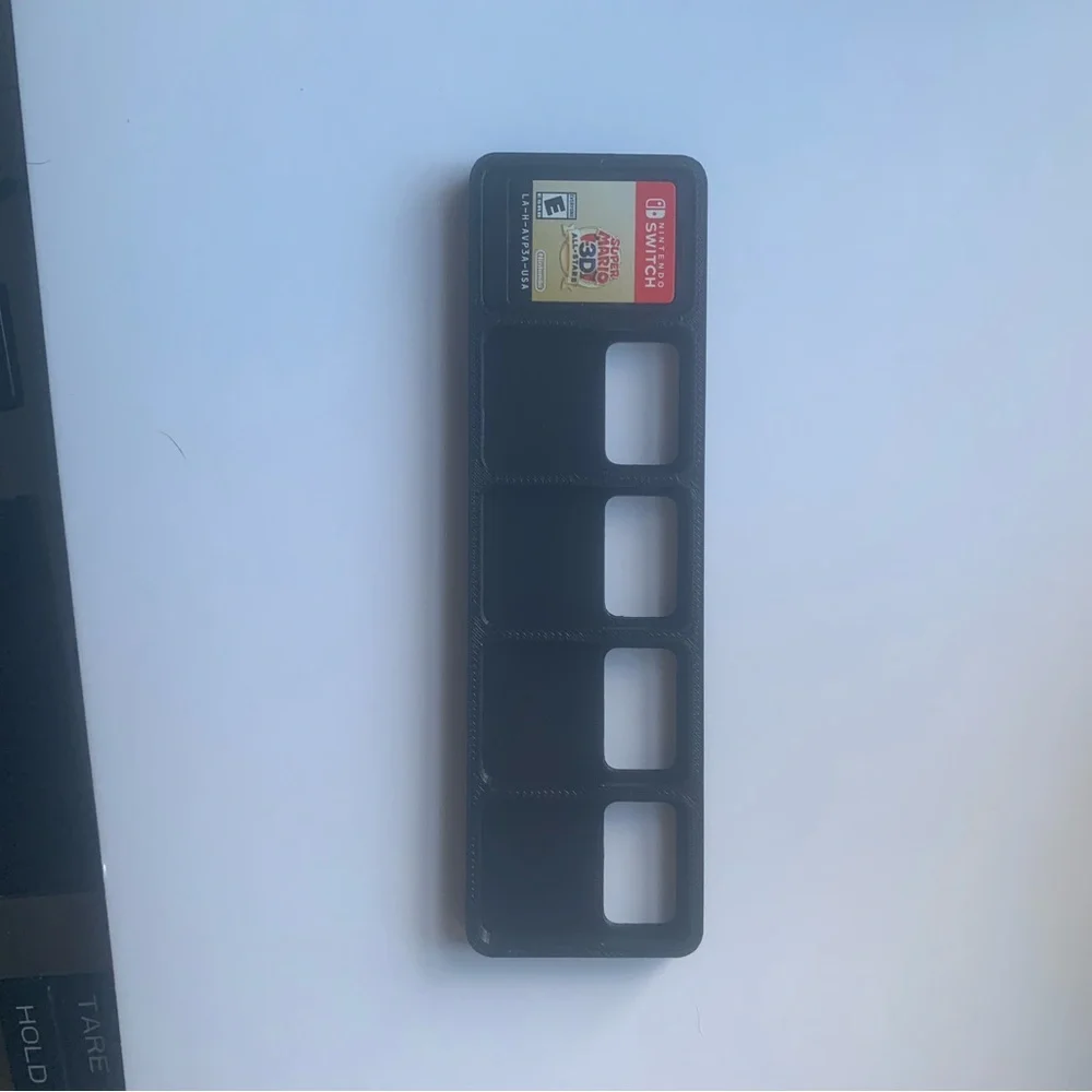 Black Nintendo Switch Game Travel Case Holder Organizers